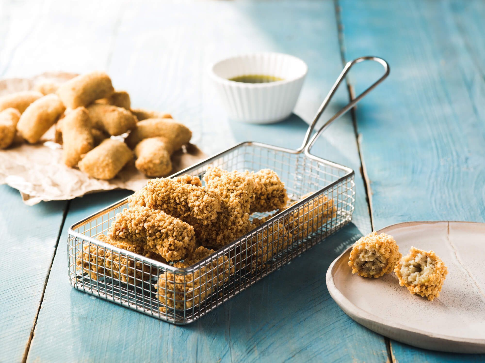 Kartoffelkroketten mit Sardinen - Delamaris